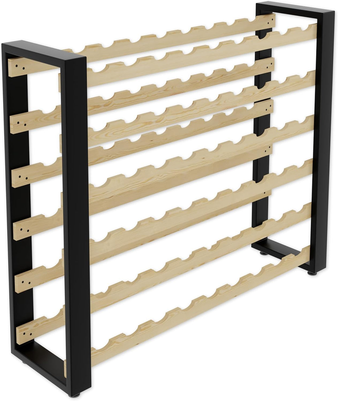 Lenmar Serie RW Weinregal aus Holz für Flaschen, LOFT, Flaschen, Wein, Flaschenregal, Kellerregal, R