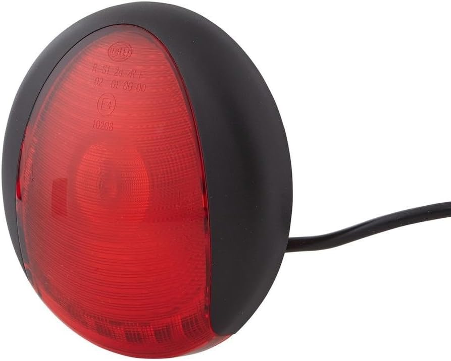 HELLA - Heckleuchte - EuroLED - LED - 24/12V - Anbau/geschraubt - Lichtscheibenfarbe: rot - LED-Lich