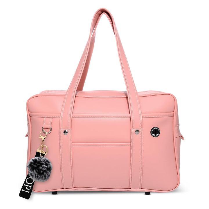 DIRRONA Damen Schultertasche Japanische Schule Handtasche Lässig Kawaii JK Tasche Grosse PU Leder Da