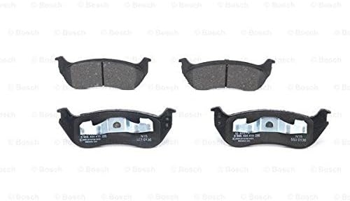 Bosch BP1341 Bremsbeläge - Hinterachse - ECE-R90 Zertifizierung - vier Bremsbeläge pro Set
