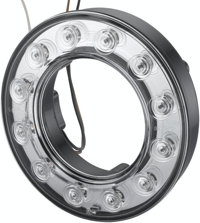 HELLA - Heckleuchte - LED - 12V - Anbau/Einbau - Lichtscheibenfarbe: glasklar - LED-Lichtfarbe: rot