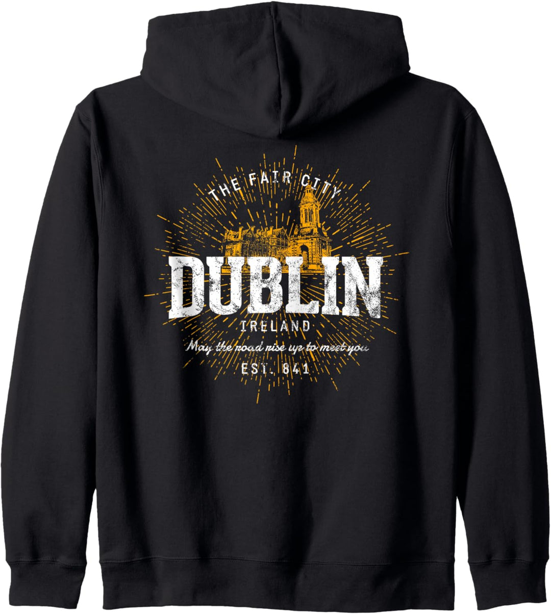 Irland Urlaub Souvenir Vintage Dublin Kapuzenjacke