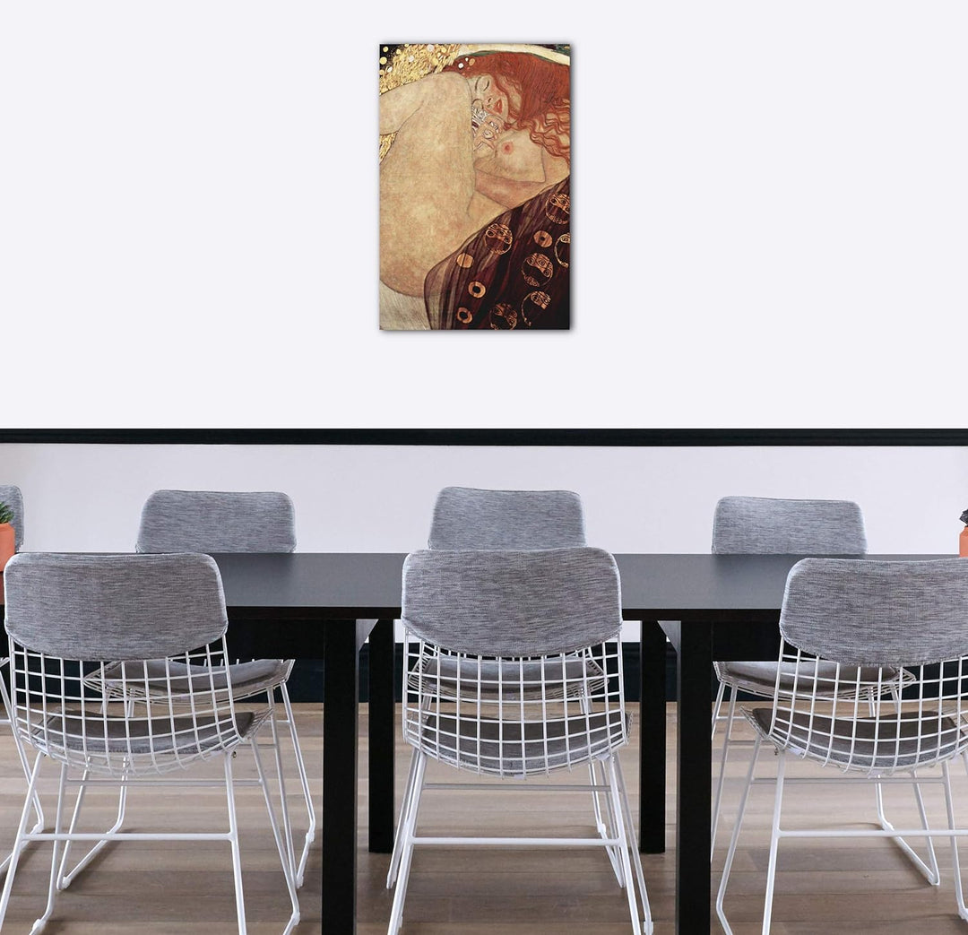 Printed Paintings Leinwand (60x80cm): Gustav Klimt - Danaë (1907) 60x80 cm, 60x80 cm