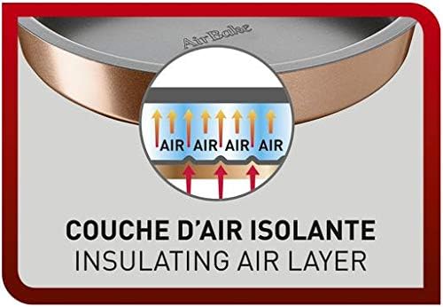 Tefal – J2559614 – Airbake Springform 23 cm antihaftbeschichteter Stahl braun