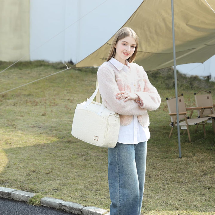 Miss Lulu Wickeltasche für Kinderwagen Wasserdichte Multifunktionale Babytasche mit Kinderwagenhaken