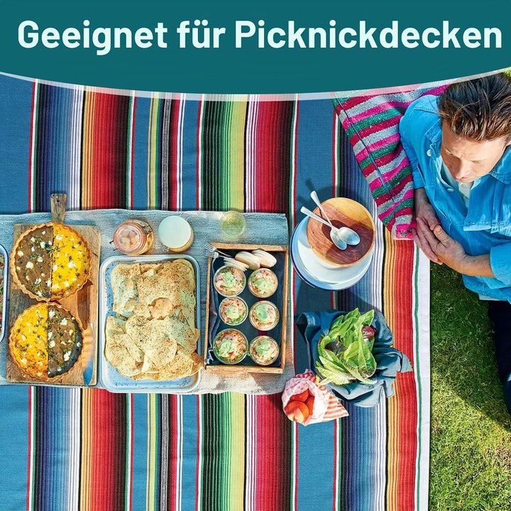 Mexikanische Decke Sarape Picknick Decke ÜBerwurf Tisch Decke Heiss Stange für Yoga, 120X180Cm