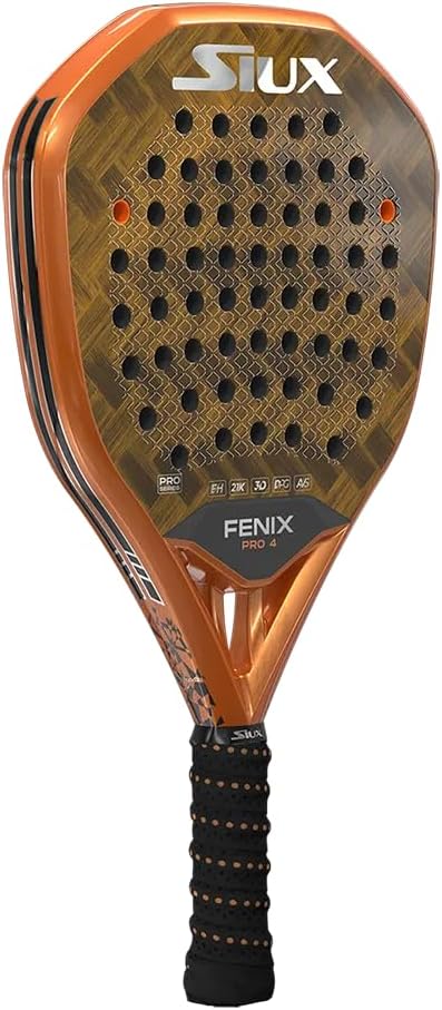 Siux Fenix Iv Javi Ruiz Pro Padelschläger orange g NEU
