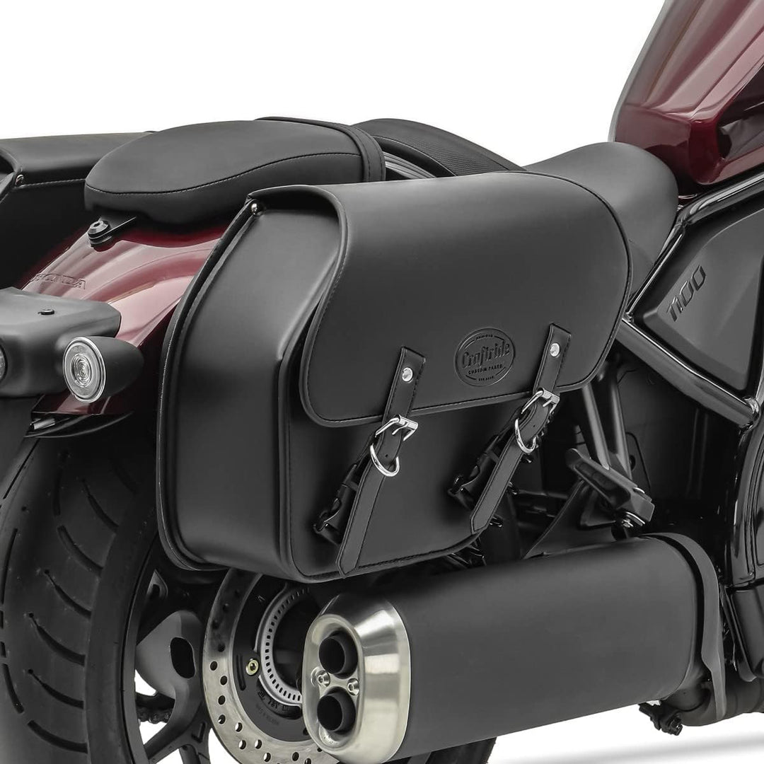 Satteltasche für Kawasaki Vulcan S/Café 15-23 Halter abnehmbar rechts Fargo 13l