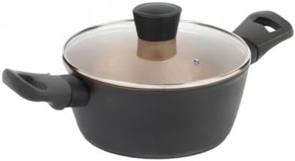 Russell Hobbs RH01669BEU7 Antihaft kochtöpf, 20cm / 2.6L Ungefähre Füllmenge, PFOA Frei töpf mit Gla