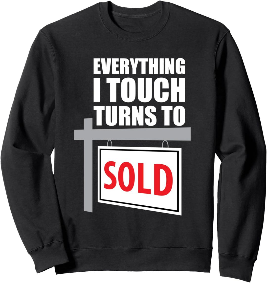 Real Estate Agent Gift Property House Real Estate Broker Sweatshirt
