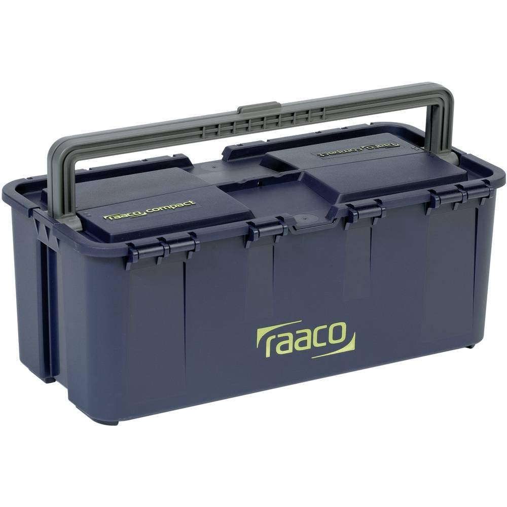 RAACO 136563 Werkzeugkoffer Compact 15, dunkelblau (B x H x T) 426 x 170 x 215 mm
