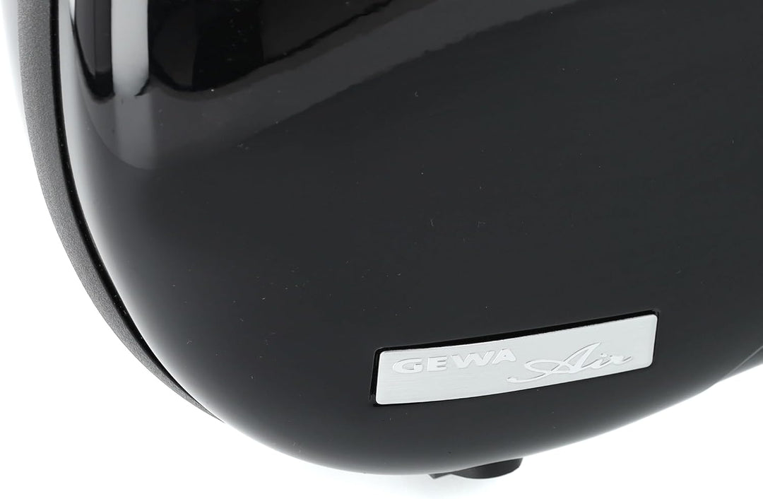 GEWA Violinformetui AIR 1.7f, Made in Germany mit zusätzlichem Seitengriff schwarz hochglanz, mit zu