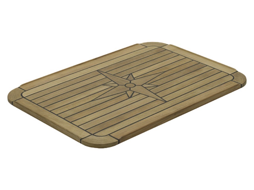 Talamex Teak Tischplatte 51x75 für Klapptisch