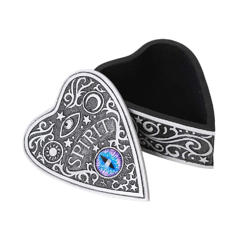 Pacific Giftware Mystical Spirit Ouija Eye Planchette herzförmige Schmuckdose Heimdekoration Akzent