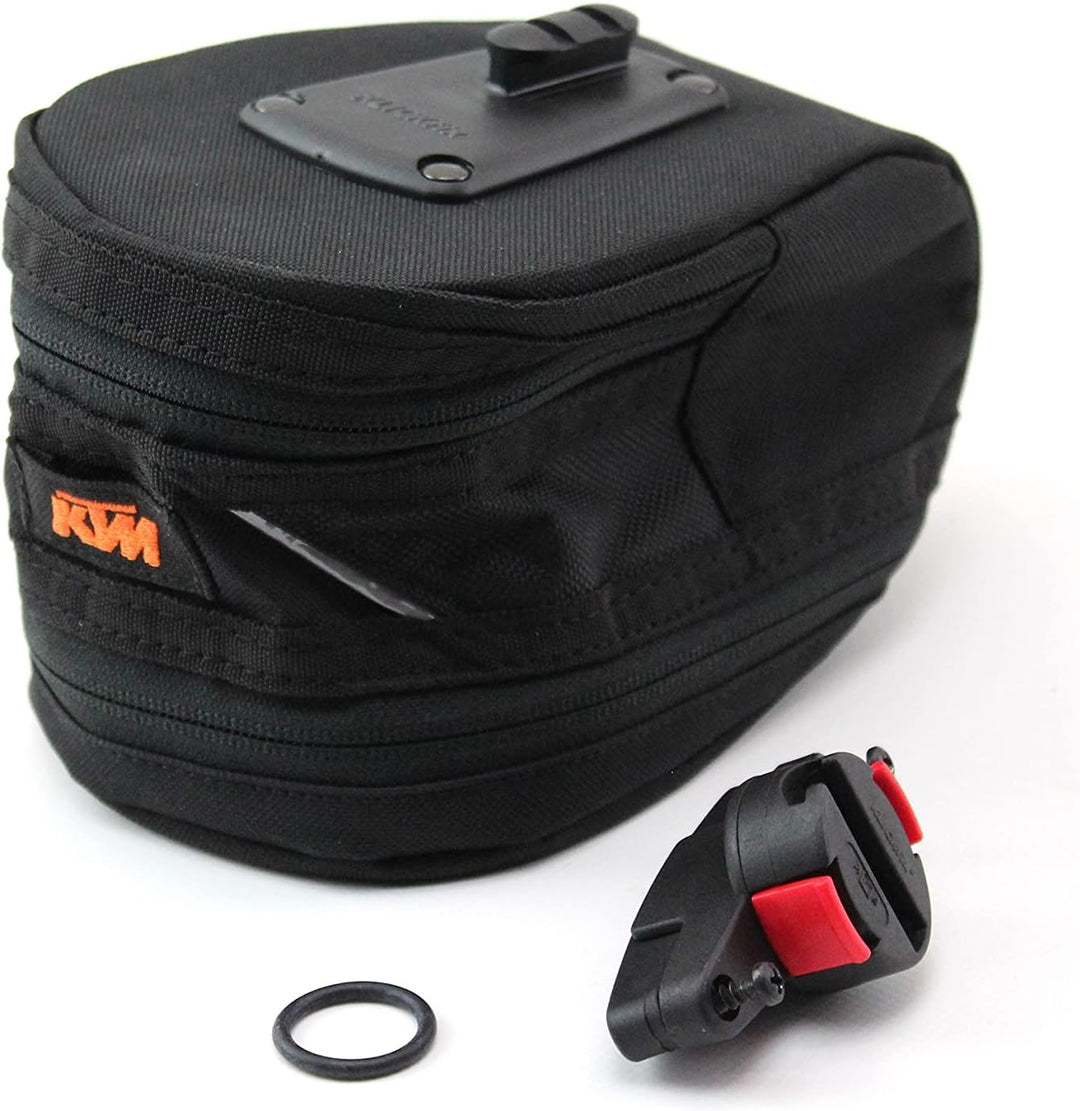 KTM Satteltasche Europa mit Klickfix Adapter - GR. S,M,L, Grösse:L