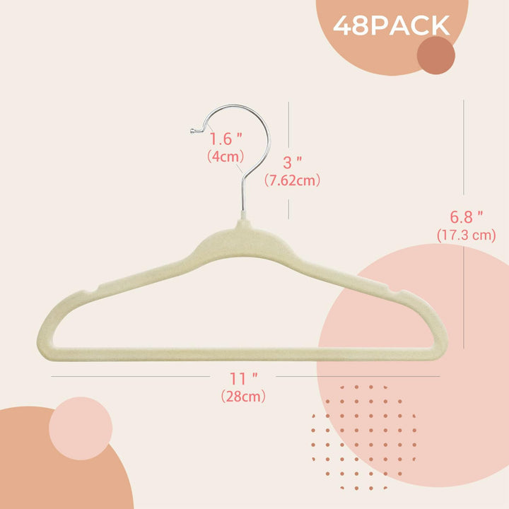 ManGotree Baby Samt Kleiderbügel, Säuglings- und Kleinkinderbügel, rutschfeste Kinderbügel, Ultra-sc