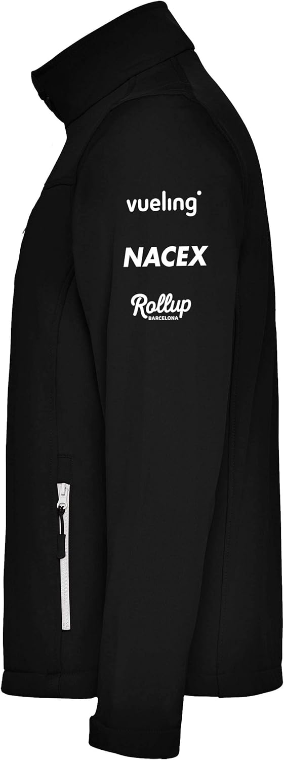 Barcelona Padel Tour - Wasserdichte Herren Softshell Jacke mit Reissverschluss und Padel - Sportbekl