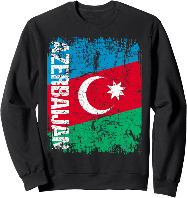 ASERBAIDSCHAN Flagge | Damen Herren Kinder ASERBAIDSCHAN Sweatshirt