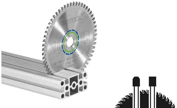 Festool Kreissägeblatt HW 260x2,4x30 TF68 ALUMINIUM/PLASTICS, 260x2,4x30 TF68