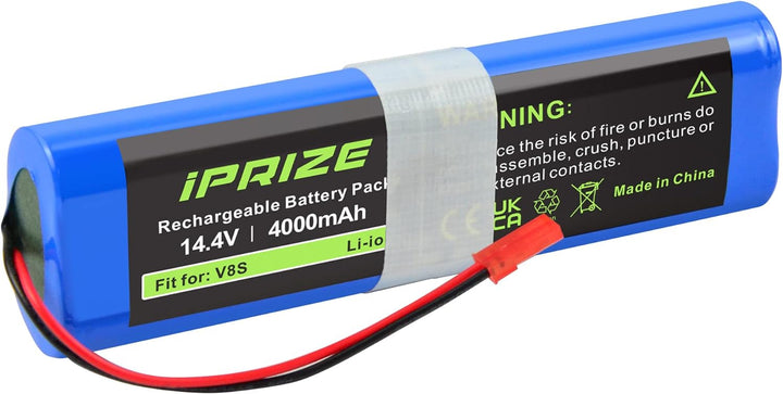 iPrize 14.4V 4000mAh Ersatzakku für iLife V3s Pro, V50, V5s Pro, V8s, X750, 14.4V