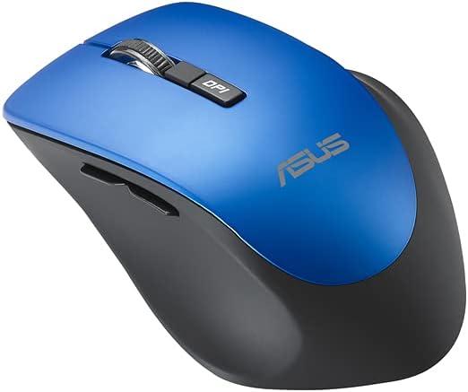 Asus WT425 Optische Maus (wireless, USB) blau, Blau