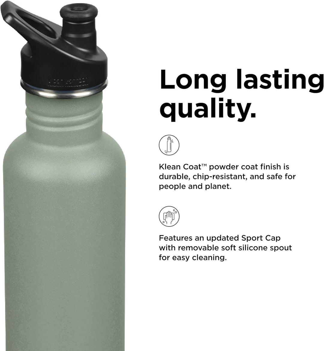 Klean Kanteen Classic Trinkflasche Meeresspray 800 ml 800 ml Meeresspray, 800 ml Meeresspray