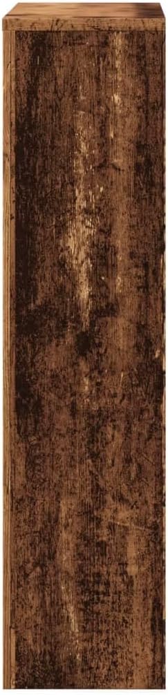 vidaXL Heizkörperverkleidung Altholz-Optik 104x20x82 cm Holzwerkstoff Altholz 104 x 20 x 82 cm, Alth