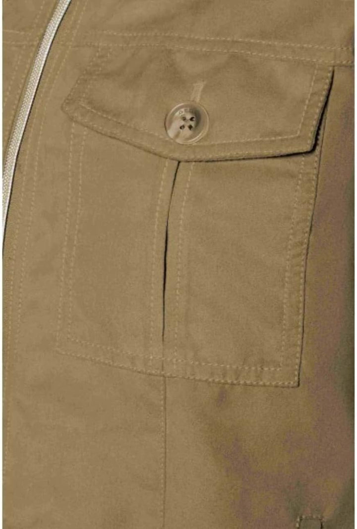 Geox Damen W Licena Jacket 48 Toasted Coconut, 48 Toasted Coconut