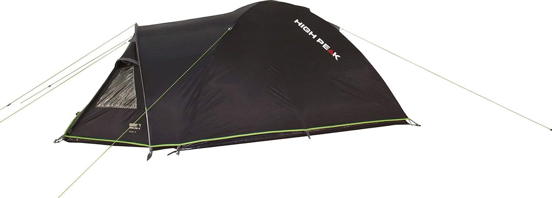 High Peak Kuppelzelt Talos 4, Campingzelt mit Vorbau, Iglu-Zelt für 4 Personen, doppelwandig, 4.000