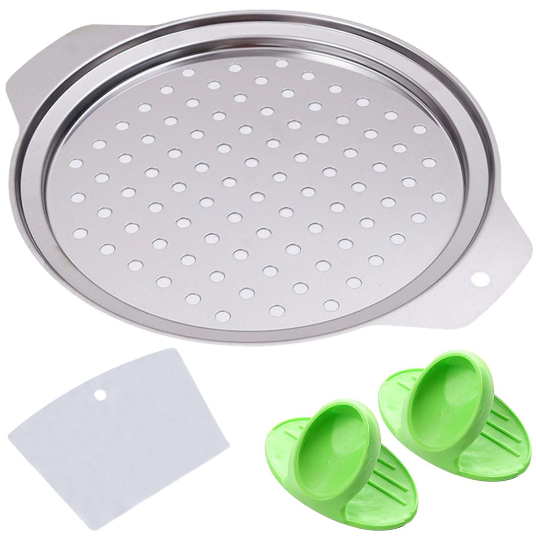 Spätzlesieb Aus Edelstahl Runden, Spätzlesieb Für Töpfe (24-28cm) - Mühelose Und Schnelle Herstellun
