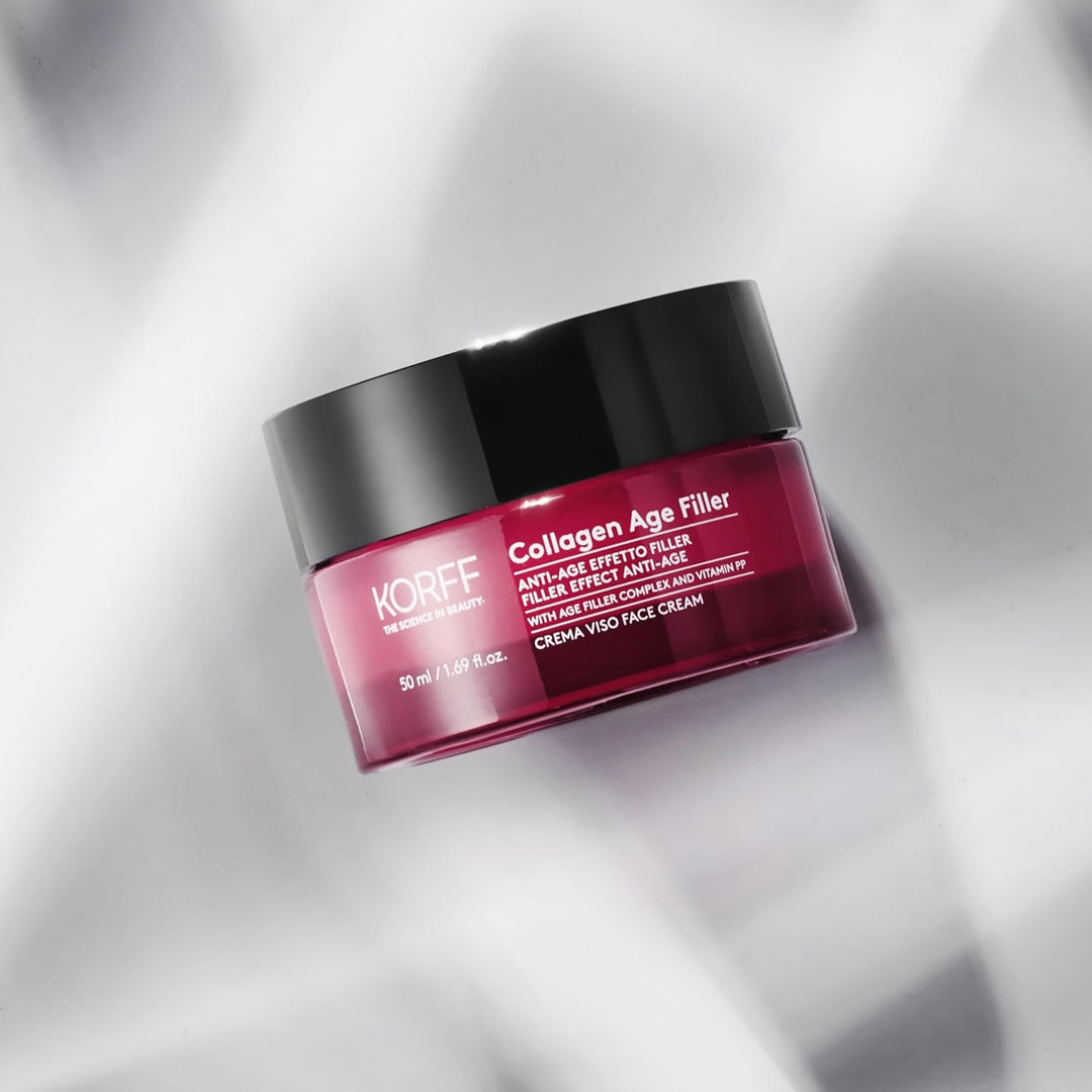 Korff Collagen Age Filler Gesichtscreme Globale Anti-Age Formel mit Age Filler Complex, Meereskollag
