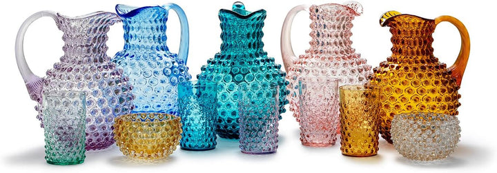 In Flore, Caroline sprudelnde Karaffe aus Kristallglas, 2 l, lila