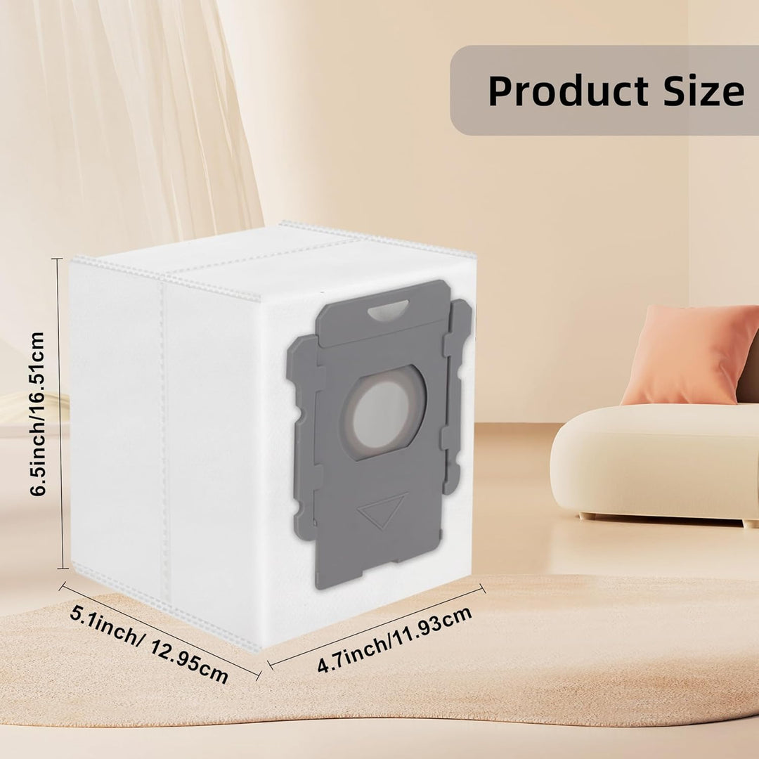 16 Stück iRobot Staubsaugerbeutel für iRobot Roomba i7 i7+ i7Plus, kompatibel mit Clean Base Absaugs