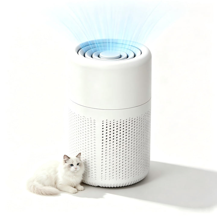 Mini Luftreiniger Mit HEPA Filter, USB Air Purifier Für Schlafzimmer Büro Auto, Tragbarer Luftfilter