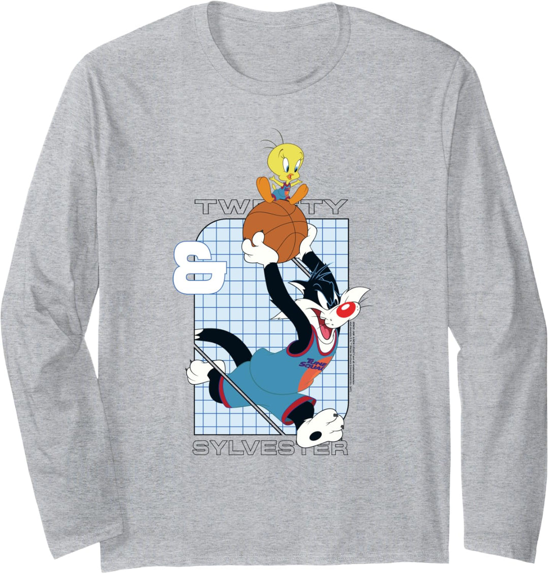 Space Jam: A New Legacy Tweety and Sylvester Langarmshirt