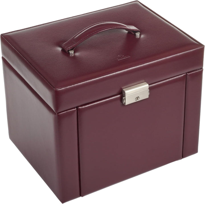SACHER Schmuckkasten Marta new classic/bordeaux (Leder), Bordeaux