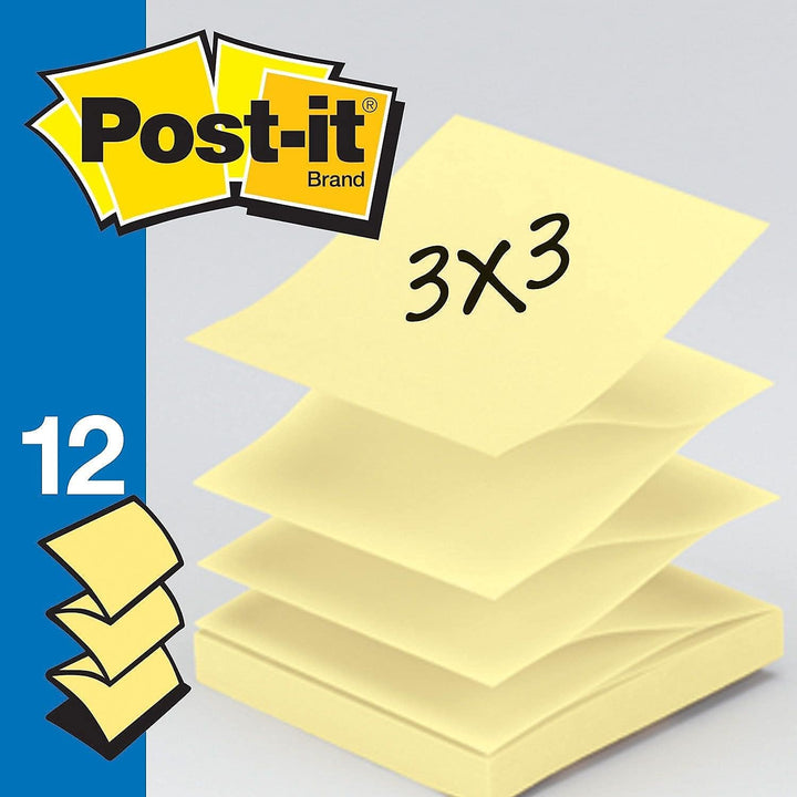 Post It SupStcky Z Notes 3 X 3 R330-12SSCY