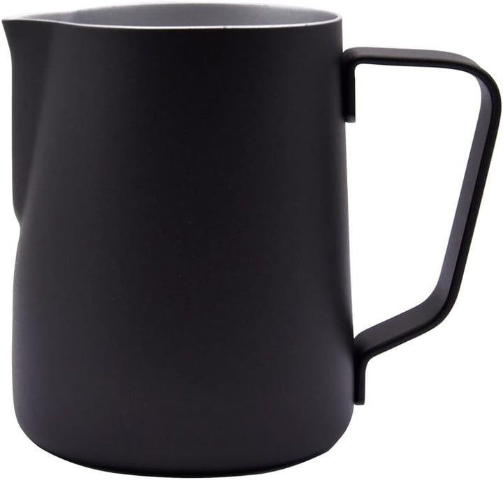 Abcsea 1 Stück Milchschaumkrug, Pitcher Krug Edelstahl, Schaumbecher für Kaffee und Latte Art, Schäu