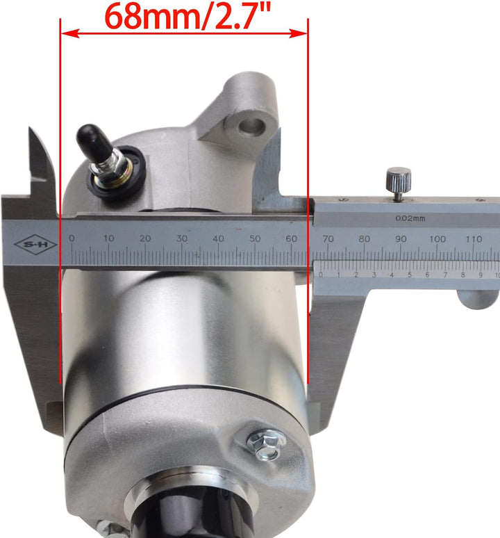 WOOSTAR Elektrisch Anlasser Ersatz für Polaris Sportsman 400 500 ATV 1996-2012 OEM 3090188 3084981,