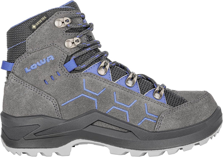 LOWA Stiefel mittel Kody EVO GTX MID JUNIOR 31 EU Anthrazit Blau, 31 EU Anthrazit Blau
