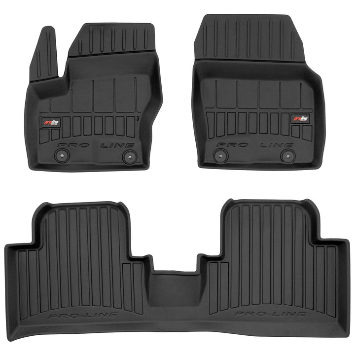M MOTOS Gummimatten Auto Fussmatte passt für Ford Grand C-Max 2010-2019 Verbessern Sie Ihren Reiseko