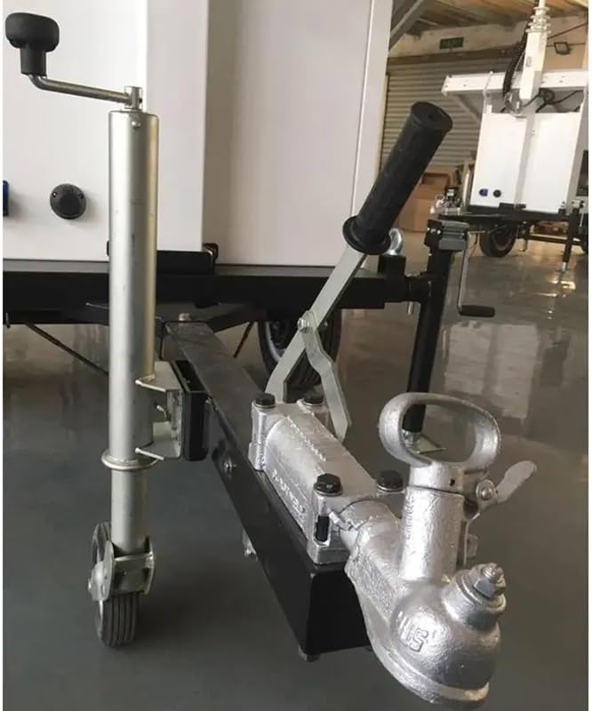 Stützrad Anhänger,Stützräder 500KG Stützlast,Automatik Stützrad 60mm Klappbar,Anhänger Trailer Rad 2