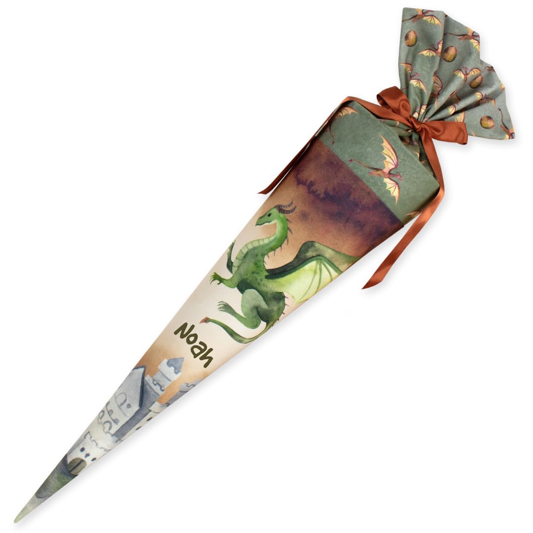 Schultüte aus Stoff Kuschel Velvet individualisierbar mit Wunschname personalisierbar 70 cm 85 cm -