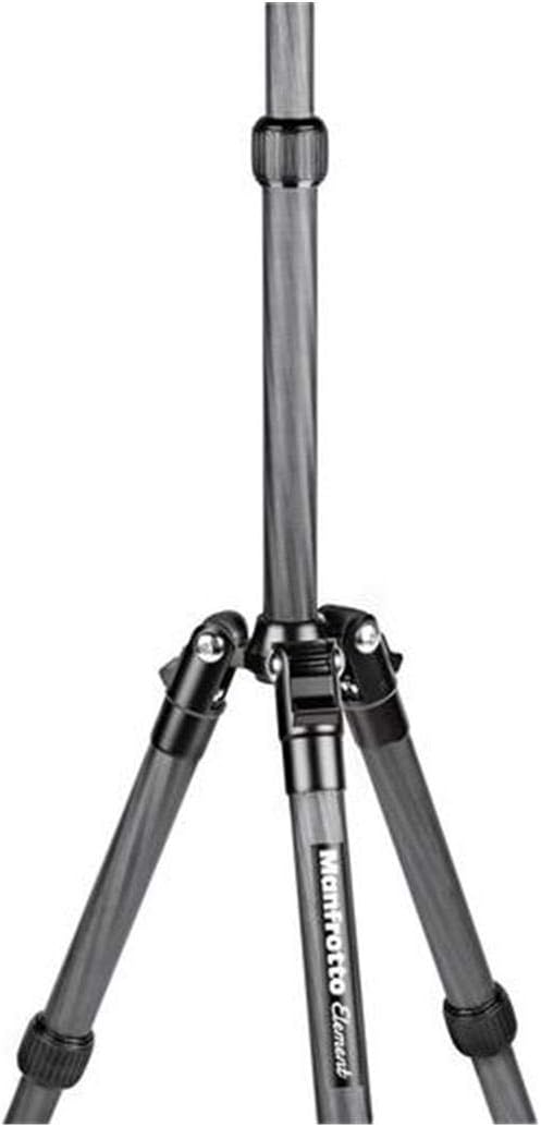 Manfrotto Element Traveller Carbon Kit, Schwarz Schwarz 143 cm Carbon klein Single, Schwarz 143 cm C