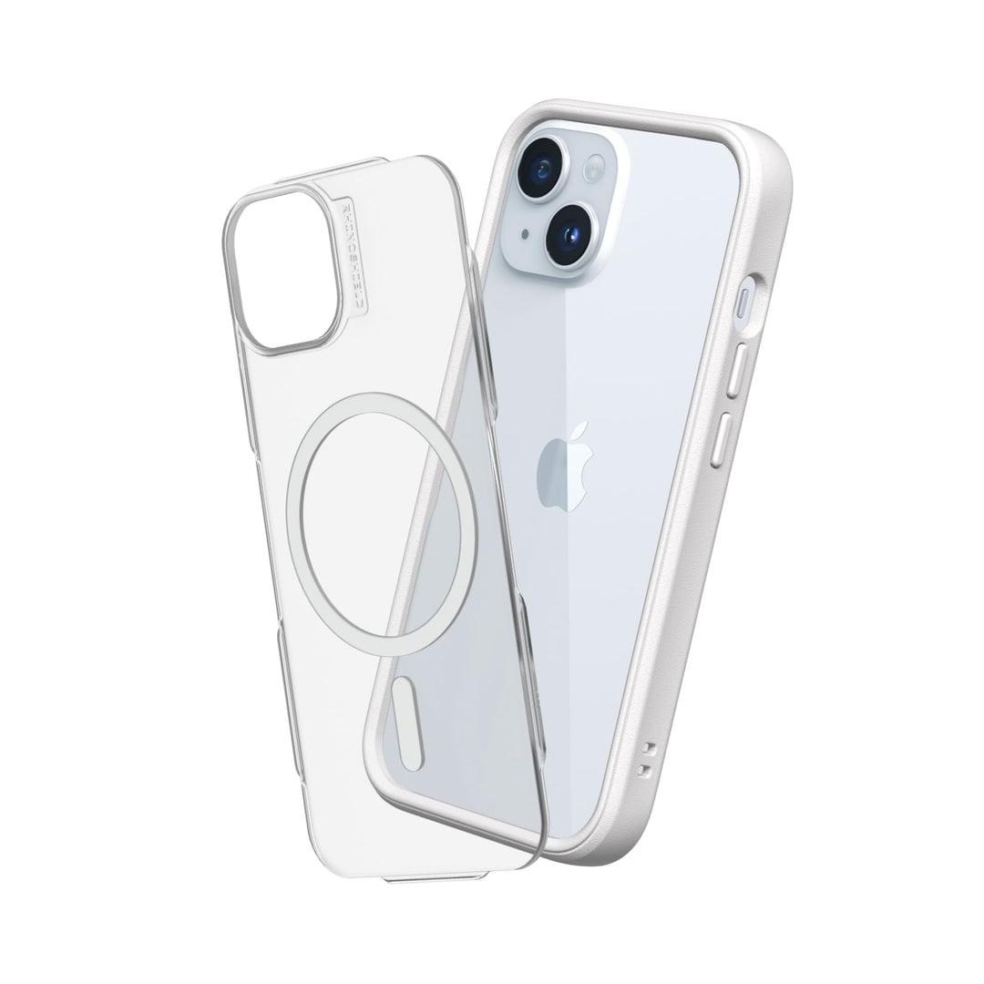 RhinoShield Modulares Case kompatibel mit MagSafe für [iPhone 15] | Mod NX - Überragender Magnet, In