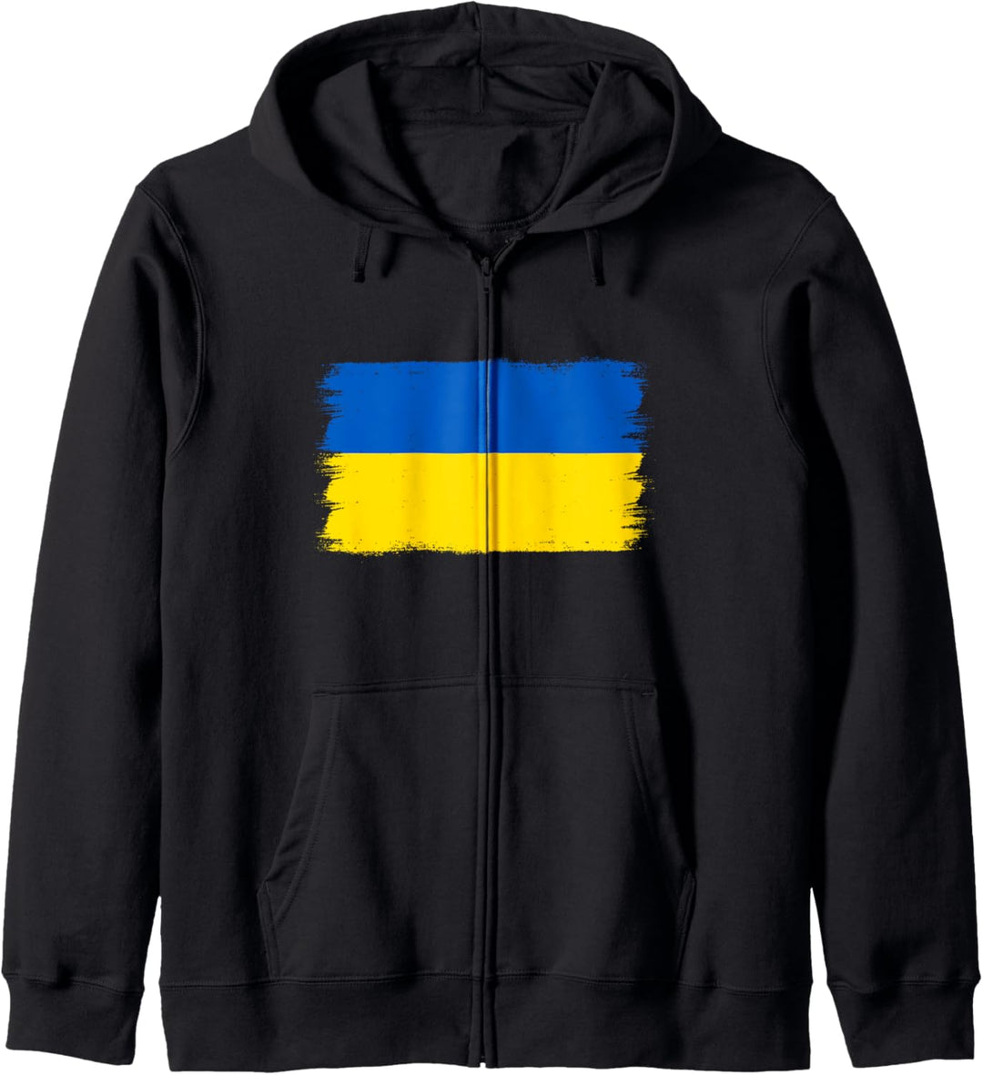 Ukrainische Flagge Ukraine Kapuzenjacke