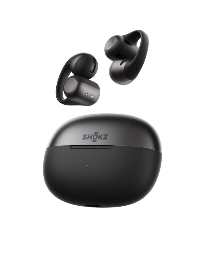 SHOKZ OpenDots 2 Open-Ear Clip-On Earbuds, verbessertes Dolby Audio mit Deep Bass, 40 Std. Laufzeit,