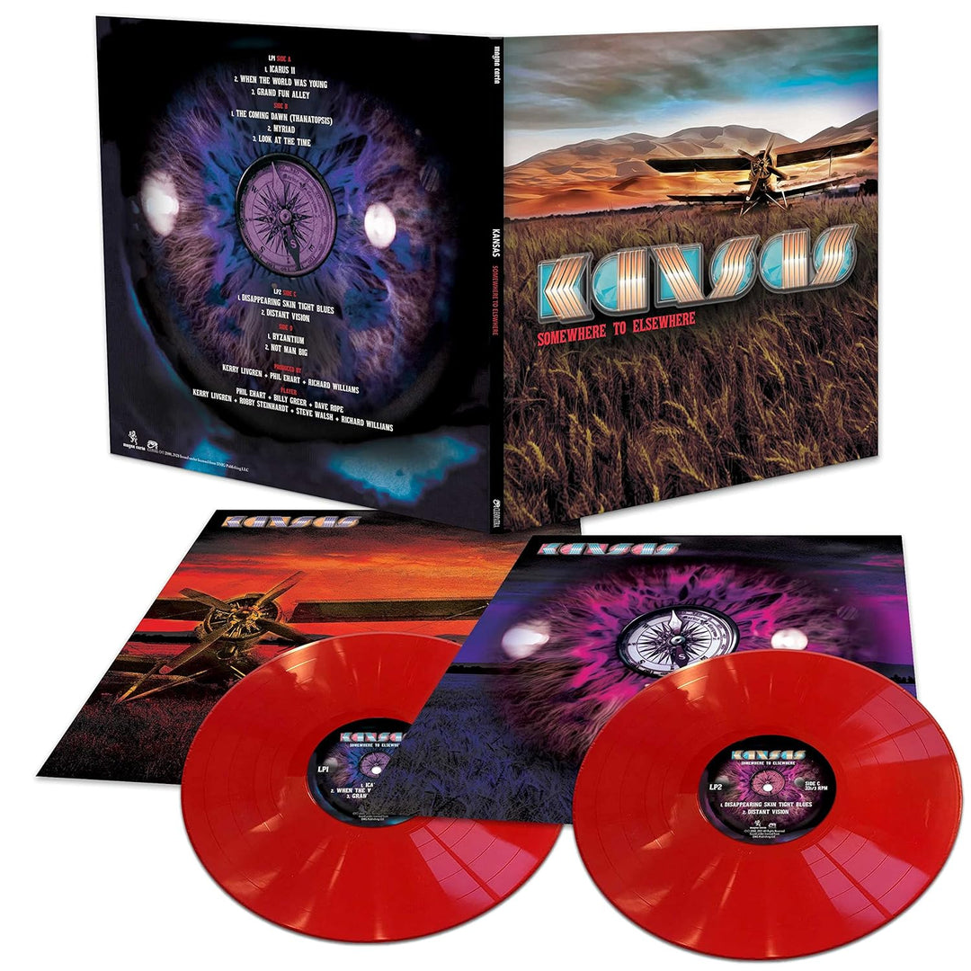 Somewhere to Elsewhere (Red), Vinyl