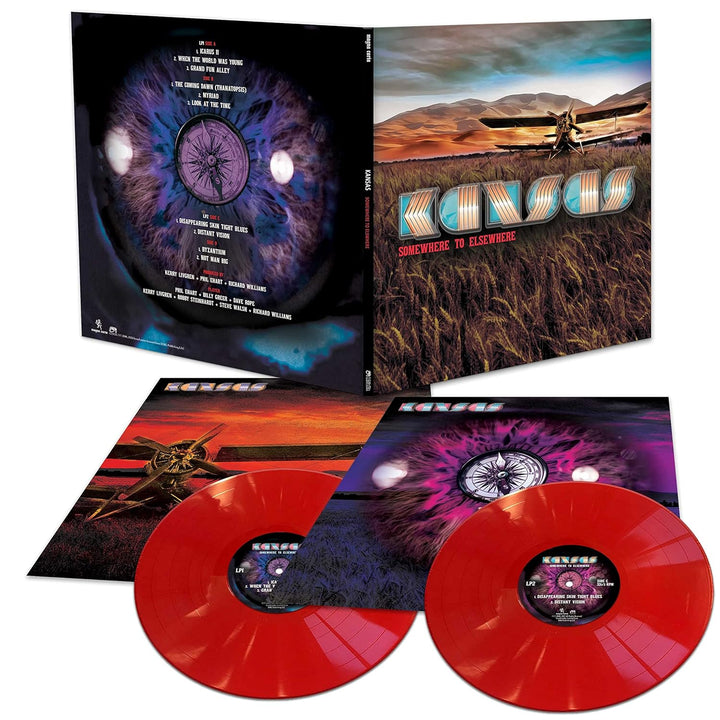 Somewhere to Elsewhere (Red), Vinyl