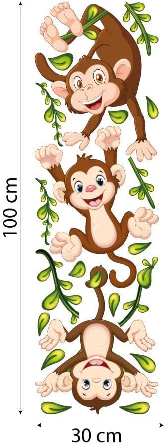 kina - R00358 Baby Wandaufkleber Ökologische und hypoallergene Weicher repositionierbarer Stoffeffek